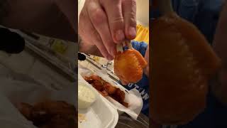 The only way to eat wings!