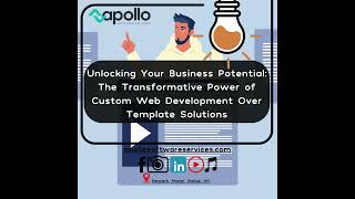 The Benefits of Custom Web Development vs. Template-Based Solutions 🌐💻