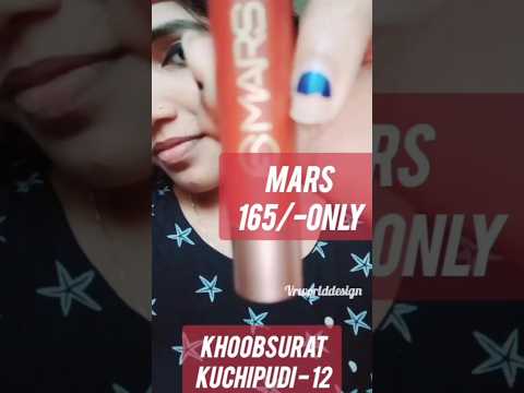 Mars lipstick❤️ shadeUnboxing #marslipstick#kubhusurth kuchipudi 12|#makeup #shorts