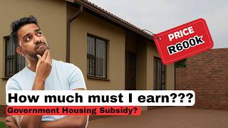 Buy This R600K Home With Govt Help: First Home Finance