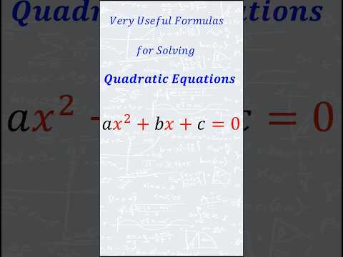 Solving Quadratic Equation. All the things that you need for solving Quadratic equation. very useful