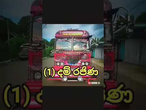 Sri Lankave lassanama Leland bus tika ™®©