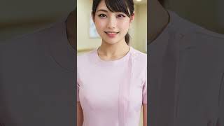 【2次元ノーブラ】看護師 3【ショート】 #ノーブラ #美女 #美少女 #看護師