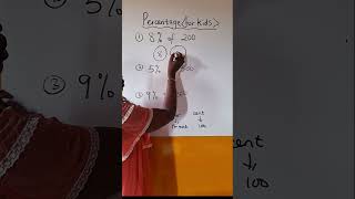 Finding percentages made easy for kids #magictrick #mathmadeeasy #mathstricks