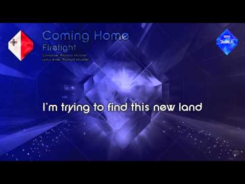 Firelight - "Coming Home" (Malta) - [Karaoke version]