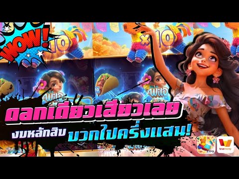 ดอกเดียวเสียวเลย บอกไปครึ่งแสน!│สล็อตเว็บตรง Pinata Wins PG สล็อตปิญาต้า เว็บตรงไม่ผ่านเอเย่นต์