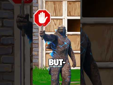 Fortnite BANNED The Godzilla Skin. (For Some People)