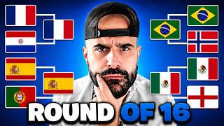 My 2026 World Cup Round of 16 Predictions...