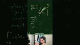 Area Between TWO Curves (integration) #calculus #mathchallenge #mathtricks #calculushelp