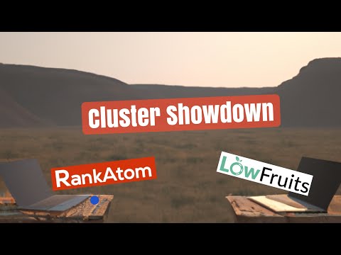 LowFruits.io vs Rank Atom - Clusters From ZimmWriter Import