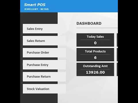 HUID in Smart POS | Jewellery Billing Software | Tamil | GST | Simple & Easy