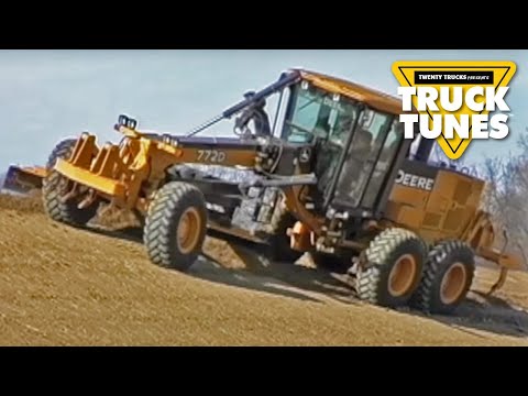 Grader for Children | Truck Tunes for Kids | Twenty Trucks Channel