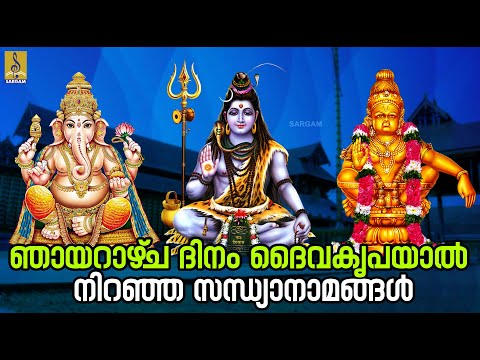 🔴 (LIVE) ഞായറാഴ്‌ച ദിനം ദൈവകൃപയാൽ നിറഞ്ഞ സന്ധ്യാനാമങ്ങൾ | Hindu Devotional Songs