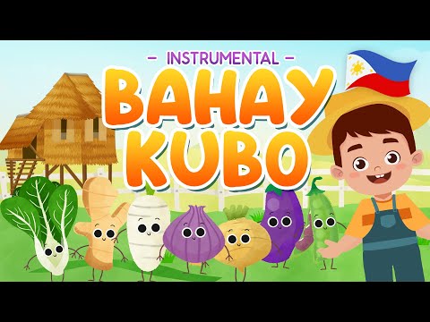 BAHAY KUBO (2021) | INSTRUMENTAL | Animated Filipino Folk Song | Hiraya TV