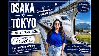 Boarding the Shinkansen: Japan's Bullet Train Experience | Moments That Echo 🎙️ | Osaka to Tokyo