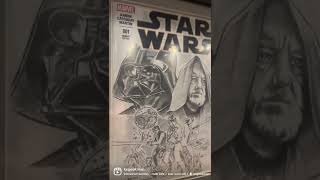 Pro Artists Encouraging New Artists #toddaaronsmith #starwars #artistsofinstagram #starwarsart