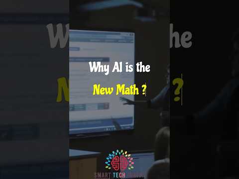 Why AI is the New Math 💡🚀 | Future Skills for Kids #Shorts”