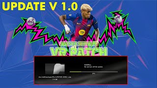 PS3 PES 2026 VR PATCH UPDATE V 1.0