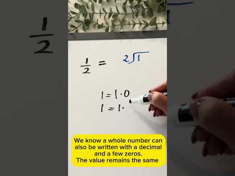 Convert Fractions to Decimals Easily #easylearning #fractions #decimals #summerlearning #maths