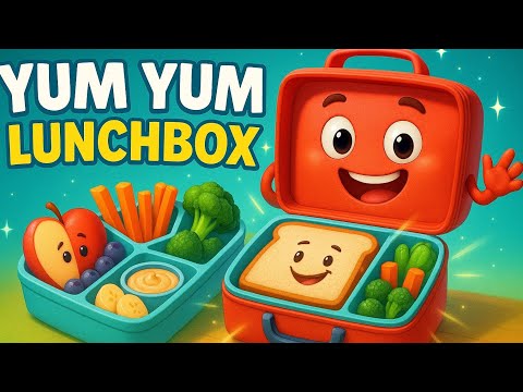 Yum Yum Lunchbox | #nurseryrhymes | #kindergarten | #kidssong