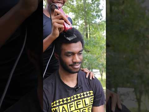 Check out my recent videos for part 1! Call me barber Lexi🙂‍↕️#brother #naturalhair