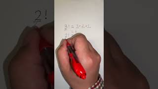 Why 0!=1 | Tricky math: factorials #factorial #trickymath #algebra #highschoolmath #math #shorts
