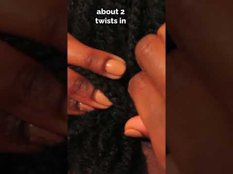 Quick mini twist updo tutorial #shorts #naturalhair #minitwists #updo #hairstyletutorial