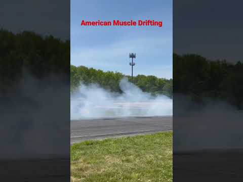 American muscle drifting