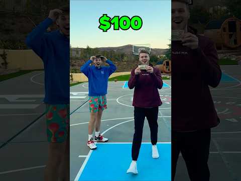 $1 vs $10,000 Basketball Challenge ft. @Jesser