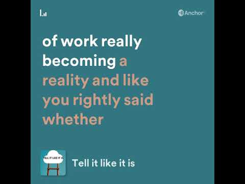 Trailer S1,E6: It takes a village_Tell it like it is podcast