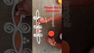 #borderrangoli#sideborders #simpleborder #trending#beautiful @easymaderangolicreations