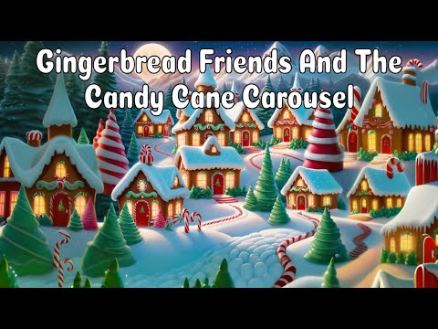 Sleep Meditation For Kids | Gingerbread Friends & The Candy Cane Carousel | Relaxing Bedtime Stories