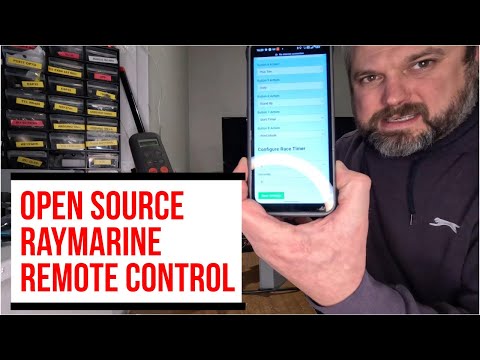 Open source Raymarine Autopilot Remote Control with Seatalk to Open CPN Wireless Bridge.