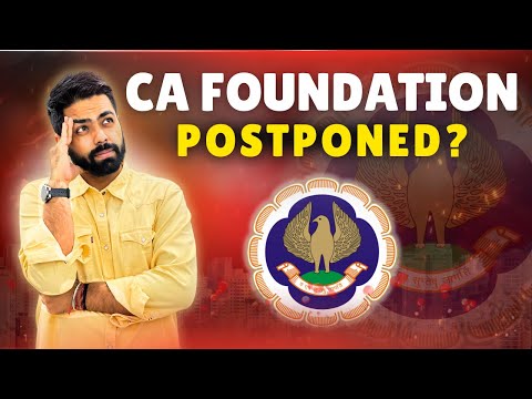 CA Foundation Postponed ? FAQ by CA Students answered | CA Vipul Dhall