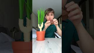 Radmiru is trying unusual plants!🌱 #shorts