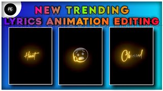 New trending Love Nwantiti Lyrical Video Editing|Node Video|Alight motion|Prakash Editz official|