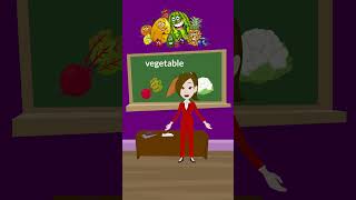 Vegetable names for learning #magicfunkids #nurseryrhymes #funandlearning