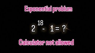 math Olympiad question| Math exponential problem | simplification | find  #shortsfeed #matholympaid