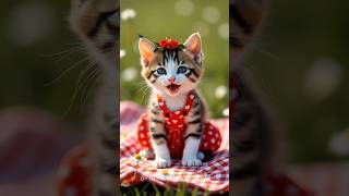A Tiny Cat’s Adorable Surprise – She Has Something Sweet to Say ❤️