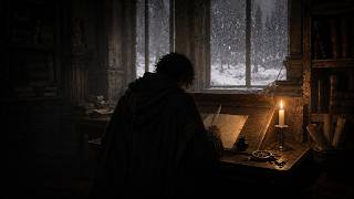 Study Session Music | The Winter Scriptorium (Dark Academia Focus + Break)