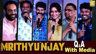 Q&A With Media at Mrithyunjay Premiere Show Press Meet | Sree Vishnu | Reba John | UTv
