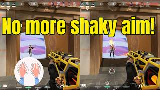 8 mins for stable aim