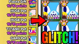 Do This OP GLITCH NOW for EASY GARGANTUAN PETS in Pet Simulator 99 FIESTA UPDATE... (Roblox)