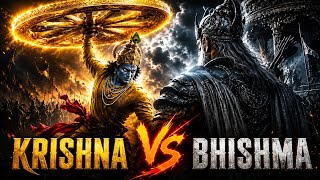 KRISHNA vs BHISHMA ⚔️ The Most Powerful Battle of Mahabharata | Epic Cinematic Edit 