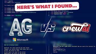 Microsoft's Autogen vs CrewAI - tested on a diverse range of use cases