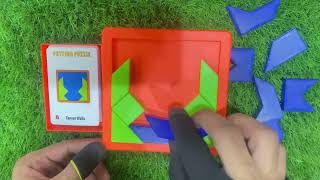 Canyon Walls | Creative Pattern Puzzle Game | Challenge no 6 | #creativepuzzles #patternpuzzle #game