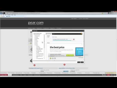 Pinnacle Cart: Adding and Editing Colors and Logos using Cart Designer