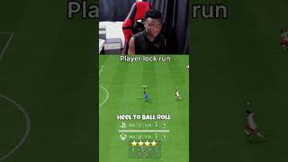 PLAYER LOCK RUN IN FC25 #fc25 #tutorial