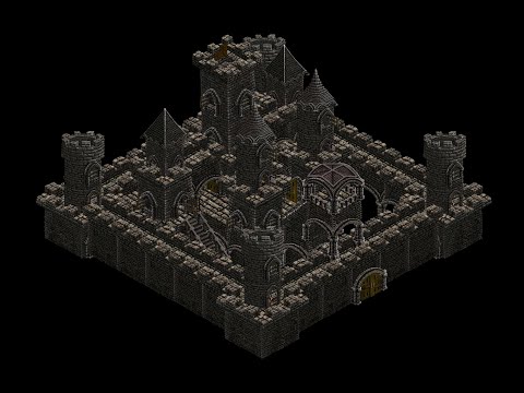 Truth seeker castle game assets built up