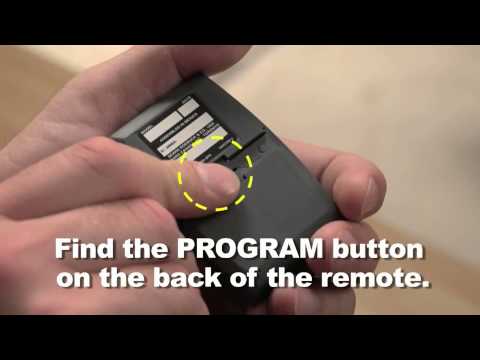 Programming Craftsman Garage Door Opener Universal Remote